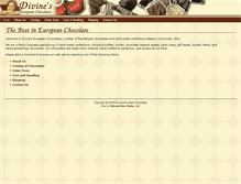 Tablet Screenshot of cincinnatichocolates.com